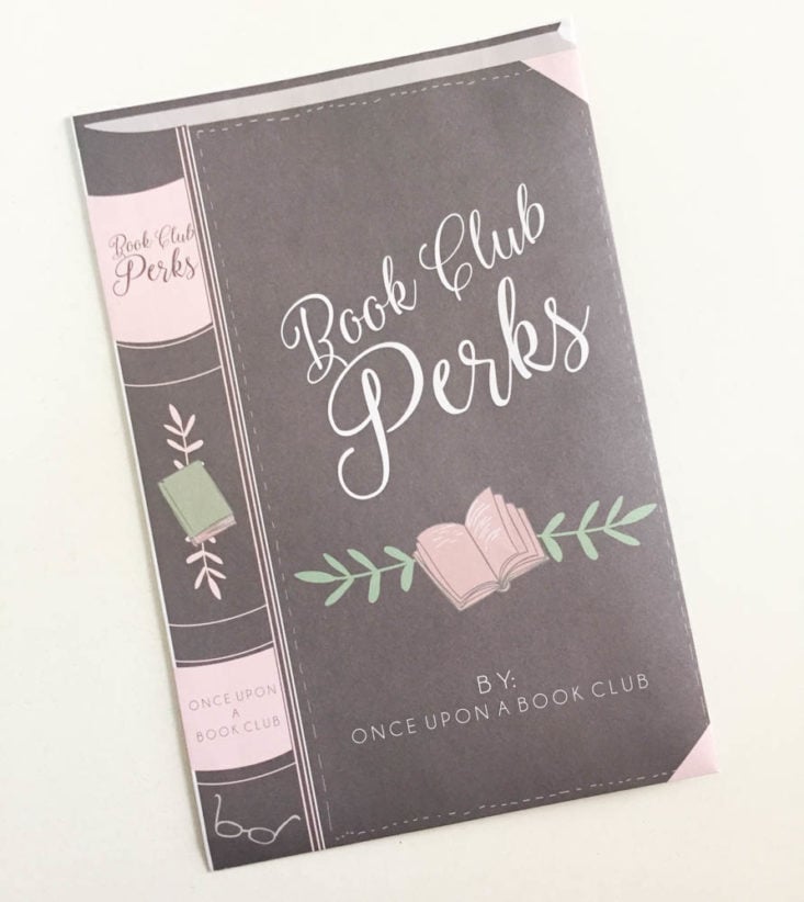 Once Upon A Book Club March 2019 - Perks