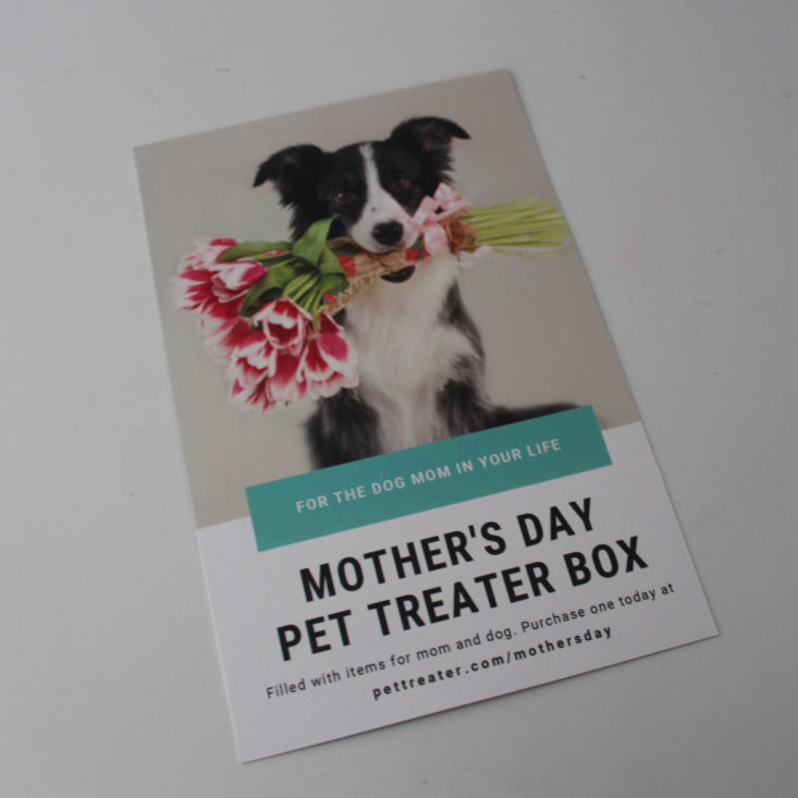 Pet Treater April 2019 - Booklet Back