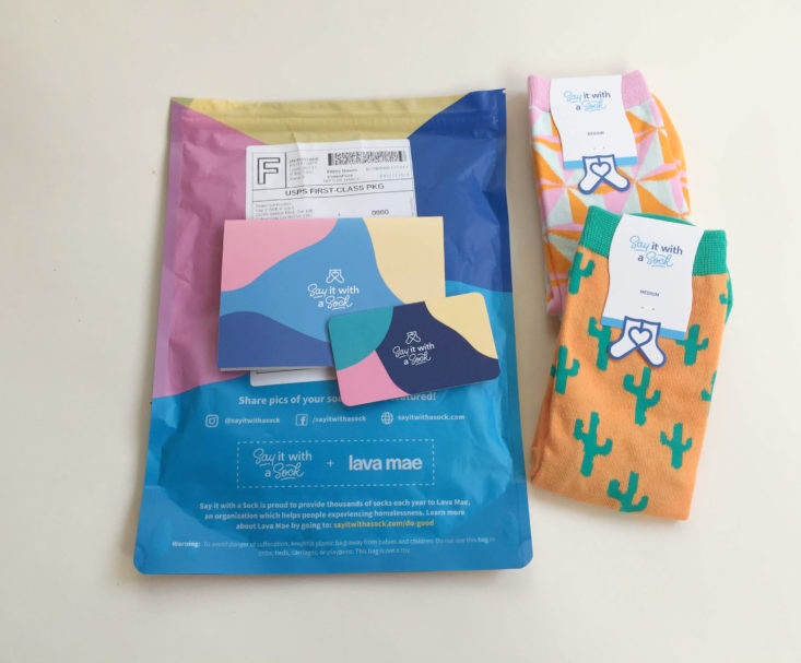 Say It With a Sock April 2019 - All the Goodies Top