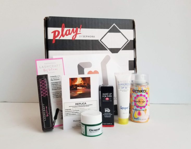 Sephora Play March 2019 box 109 all items