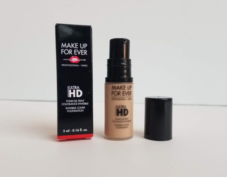 Sephora Play March 2019 box 109 make up forever foundation