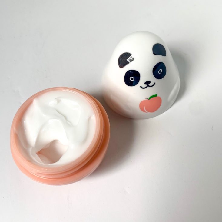 Sooni Pouch Review April 2019 - Etude House Missing You Hand Cream Uncapped Top