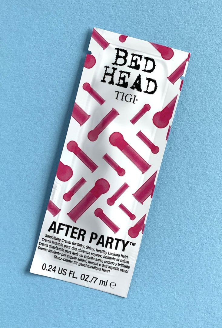 Target Beauty Box April 2019 - TIGI Bed Head After Party Smoothing Cream Front