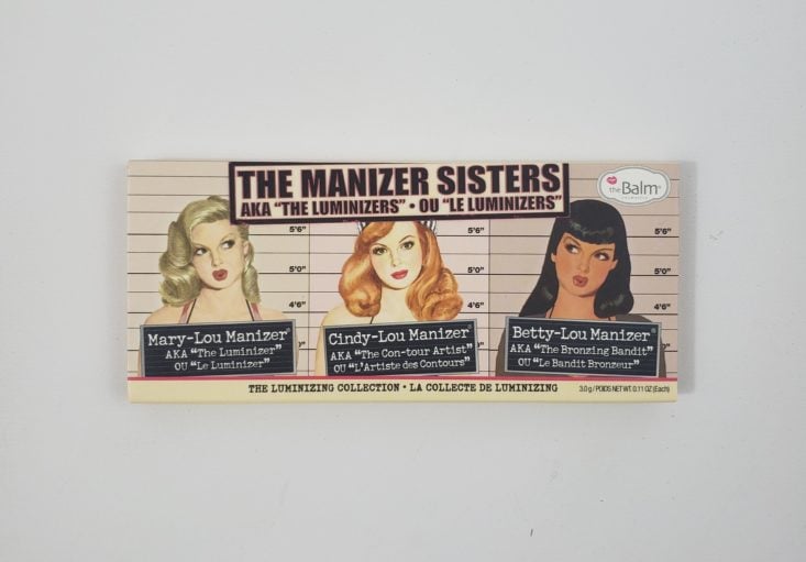 Tribe Beauty Box April 2019 -TheBalm Manizer Sisters “The Luminizers 2