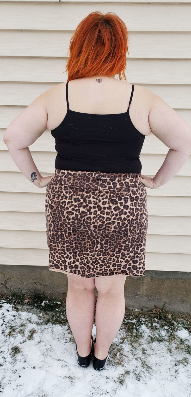Trunk Club Plus Size Subscription Box Review March 2019 - Seamless Two-Way Camisole by Halogen 3 Back
