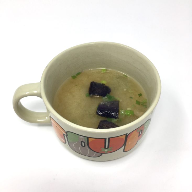 Umai Crate March 2019 - EGGPLANT SOUP 4 In Cup Top