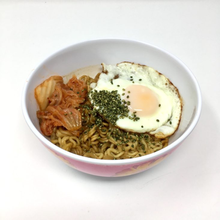 Umai Crate March 2019 - SAPPORO YAKISOBA 3 In Bowl Top