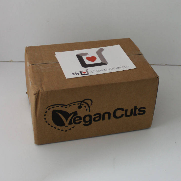 Vegan Cuts Snack April 2019 - Box Closed Top