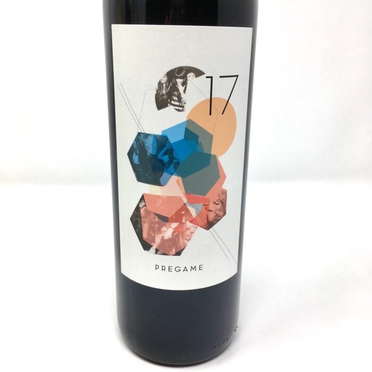 Winc Wine of the Month Review March 2019 - 2017 Pregame Red Blend Front