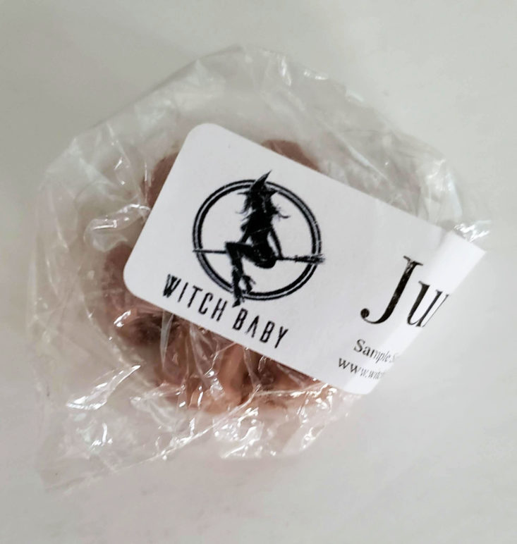 Witch Baby Soap Subscription Box Winter 2018 - Juno Sample Size Face Soap 1