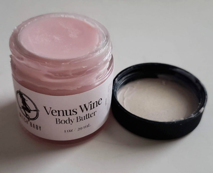 Witch Baby Soap Subscription Box Winter 2018 - Venus Wine Body Butter 2