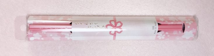 ZenPop Stationery Sakura Pack April 2019 - Sakurasaku Cherry Blossom Pencil Close Box Top