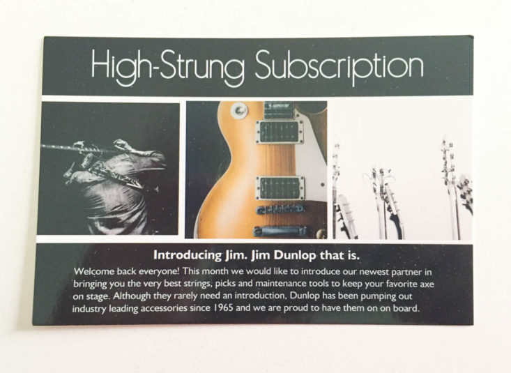 high strung april 2019 - Information booklet Top