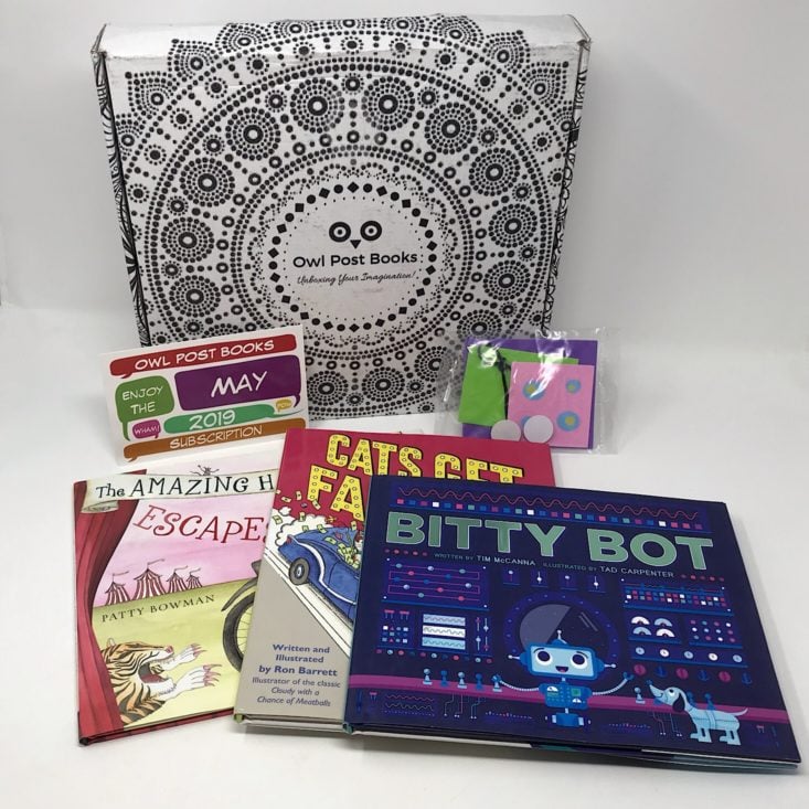 owl post books box may 2019 review all items