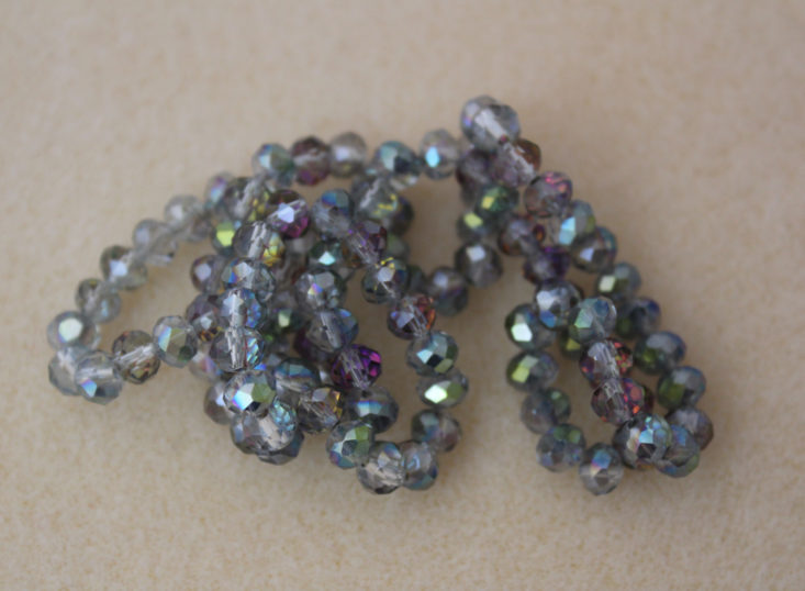 Bargain Bead Box May 2019 - Chinese Crystal Rondelle Beads Top