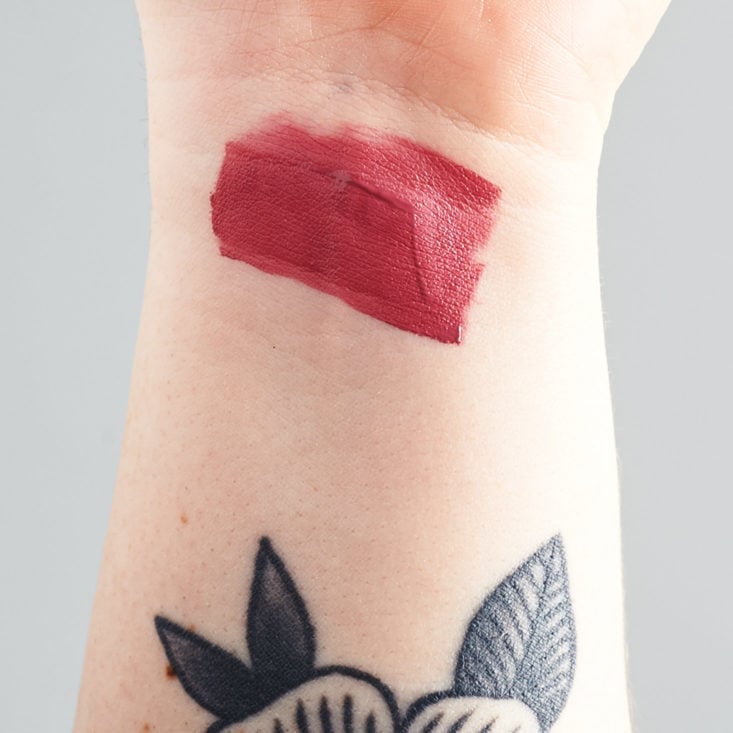 Birchbox Curated #2 May 2019 beauty box review lipstick swatch