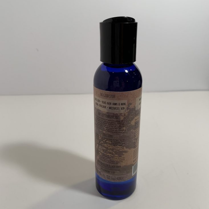 Cocotique “Black Radiance” April 2019 Review - Urban Hydration Olive & Argan Cleansing Face Oil 2 Back