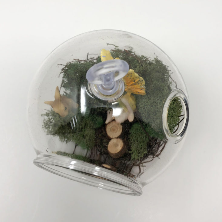 Coffee and a Classic Subscription Box Review April 2019 - Hand-made Fairy Garden Terrarium from Coffee and a Classic 1 Top