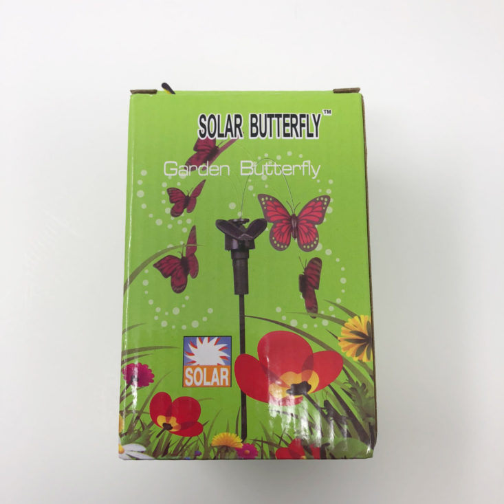 Coffee and a Classic Subscription Box Review April 2019 - Solar Garden Butterfly (Color May Vary) 1 Top