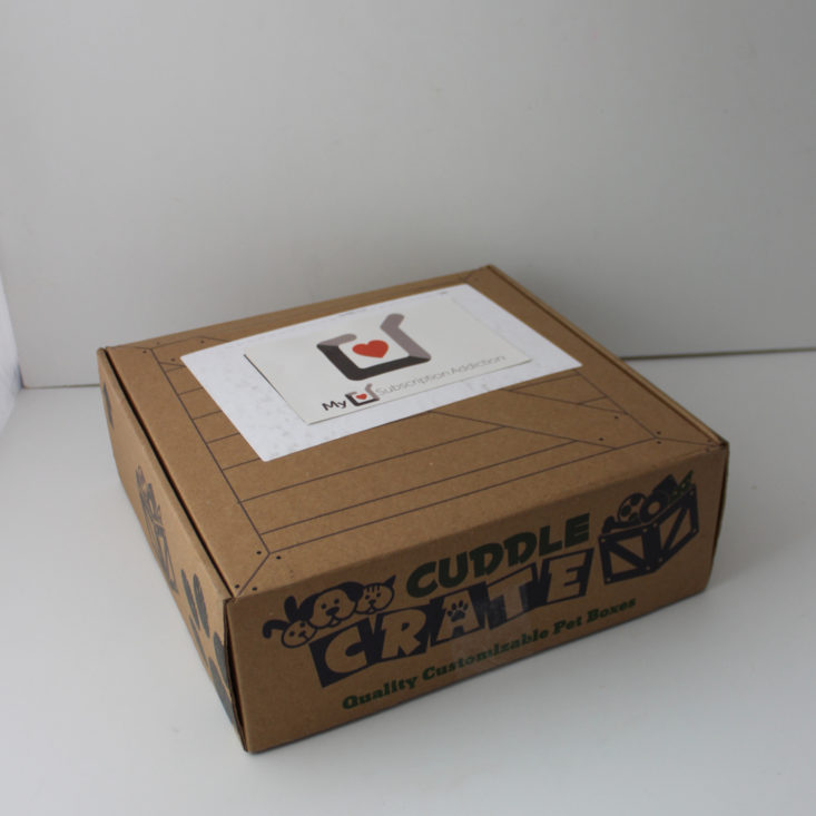 Cuddle Crate May 2019 Box Top