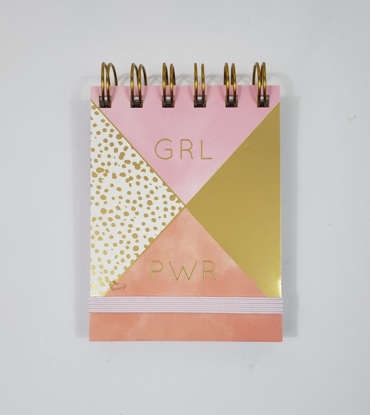 FLAIR & PAPER Subscription Box Review May 2019 - Spiral Notepad by Lady Jane 1 Top