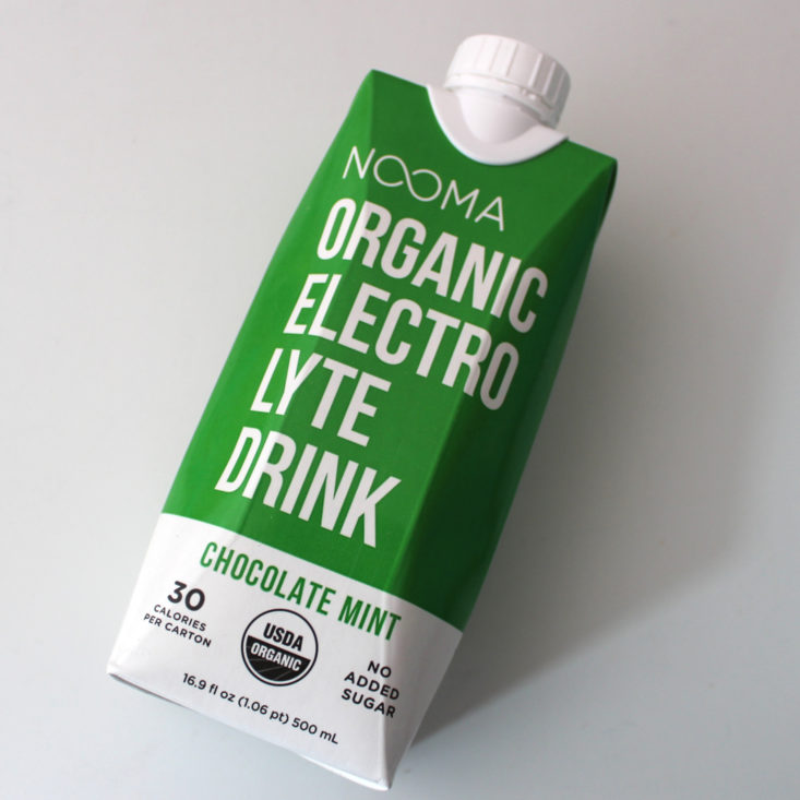 Fit Snack Box April 2019 - Nooma Organic Electrolyte Drink, Chocolate Mint
