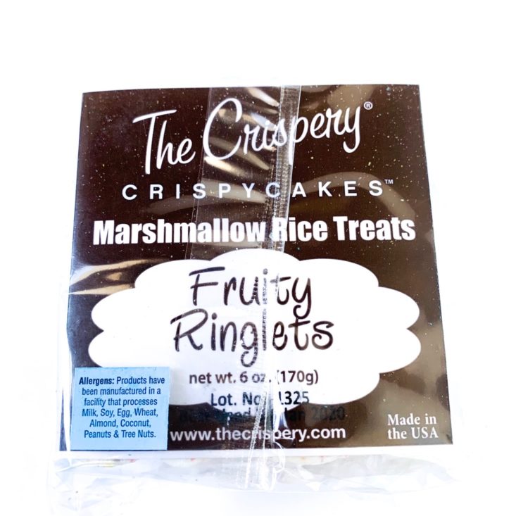 Fruit For Thought April 2019 - The Crispery Fruity Ringlets Handmade Marshmallow Crisp Treat 2 Top