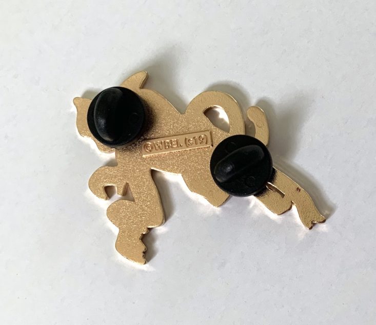 J.K. Rowling’s Wizarding World Crate March 2019 - Matagot Pin Tag Back