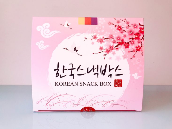 Korean Snacks Box 2019 - Closed Box Front