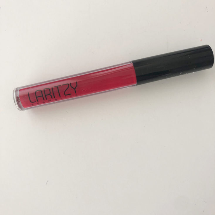 Lipstick Junkie May 2019 - Laritzy Lip Gloss in Supreme Opened Top