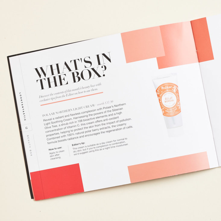 Look Fantastic May 2019 beauty box review booklet