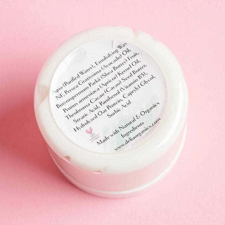 Love Goodly April May 2019 review body cream bottom info