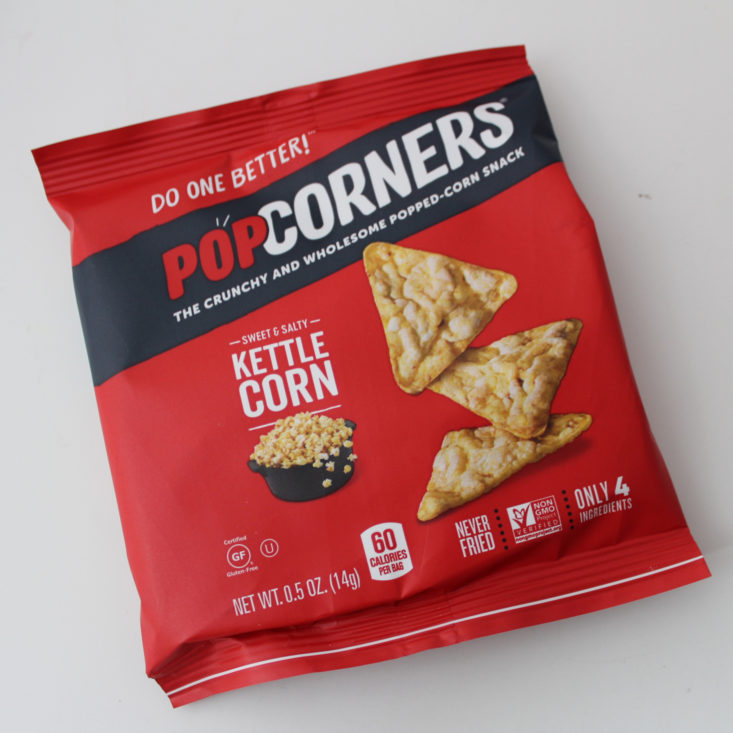 Love with Food May 2019 - Popcorners, Kettle Corn Close Top