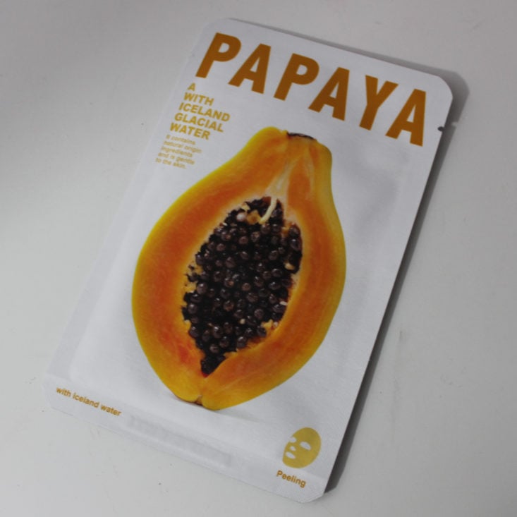 Mask Maven April 2019 - Papaya Top