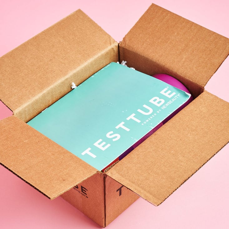 New Beauty Test Tube April 2019 review open box