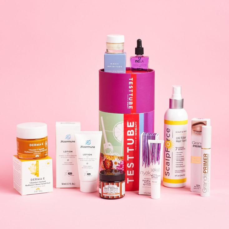 New Beauty Test Tube April 2019 review all contents