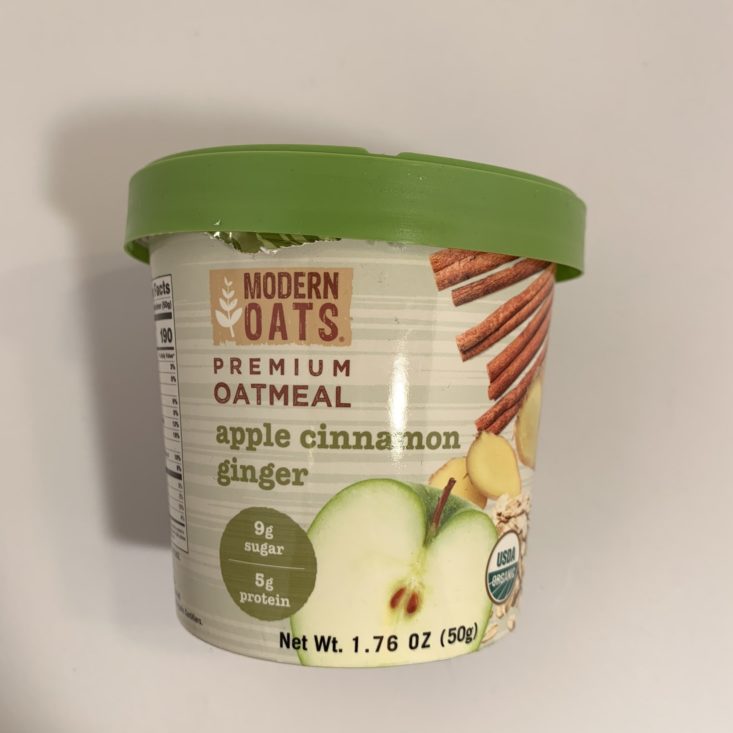 SnackSack Gluten Free April 2019 - Oatmeal Front