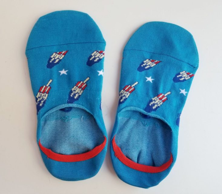 Sock Fancy Women's May 2019 rocket pop socks top