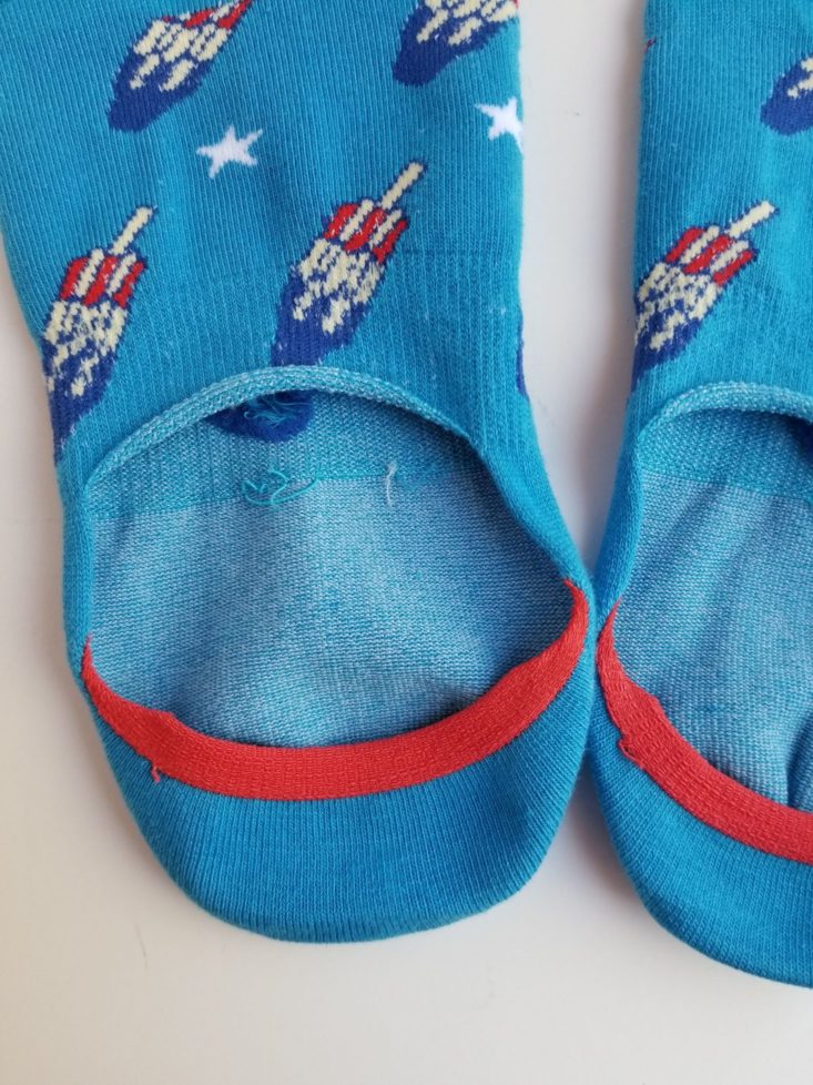 Sock Fancy Women's May 2019 rocket pop socks close