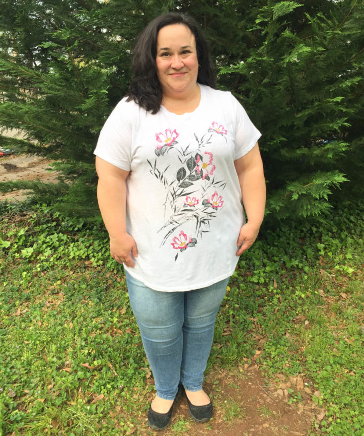 Trunk Club April 2019 - Bouquet Tee by Lucky Brand