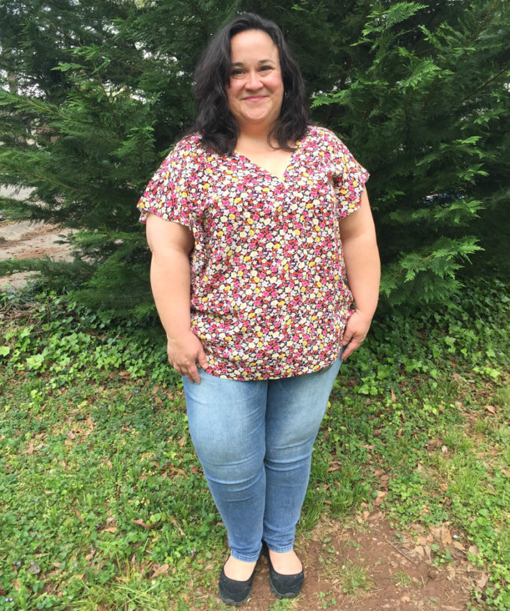 Trunk Club April 2019 - Countryside Flutter Sleeve Top by Sanctuary 1