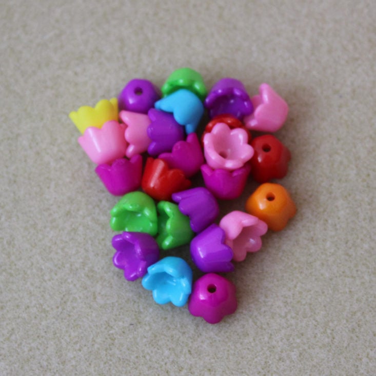 Blueberry Cove Beads June 2019 - Plastic Flowers