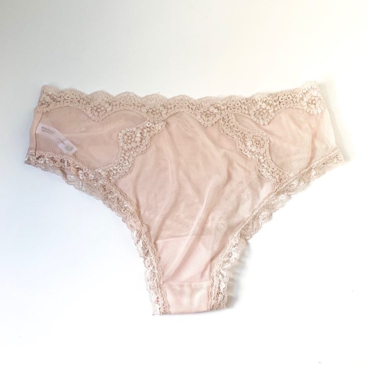 Bootay Bag June 2019 - Blush Pink Lace Hipster Top 1