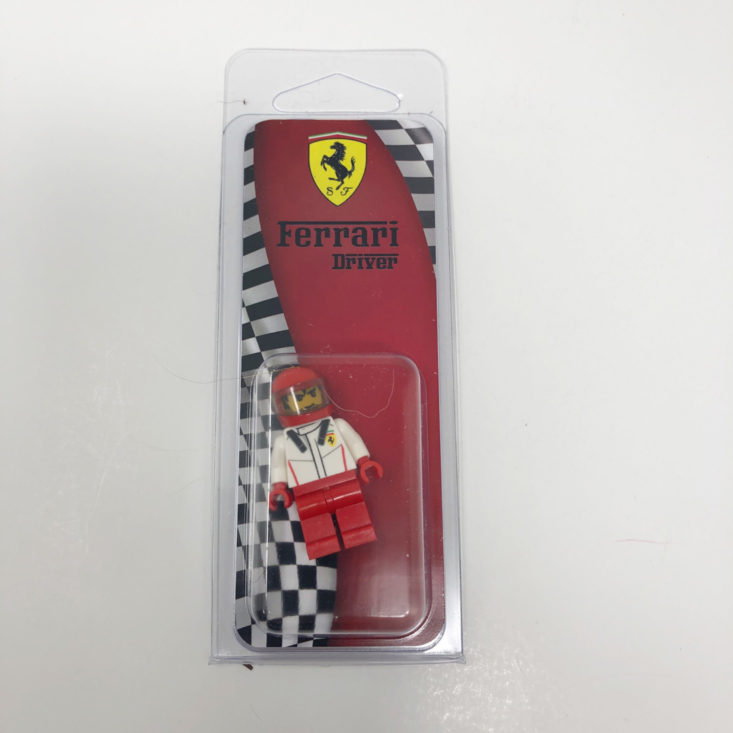 Brick Loot Subscription Box May 2019 Review – Ferrari Driver Minifigure 1 Top