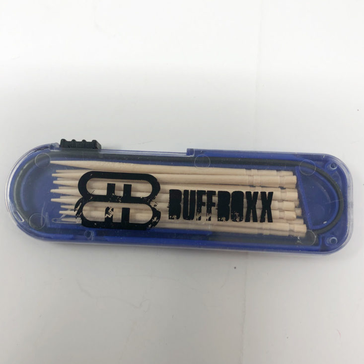 BuffBoxx May 2019 -Bonus BuffBoxx Toothpicks 1