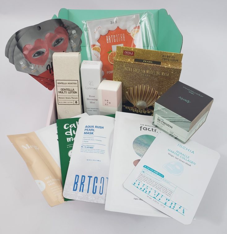 Facetory Lux Plus Review Summer 2019 - All Products In Box Top