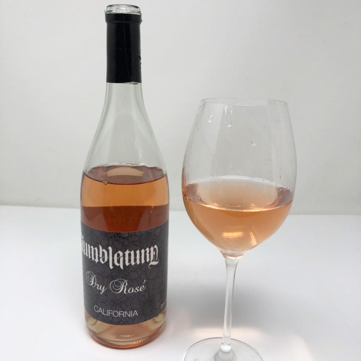 Firstleaf Wine Subscription Review June 2019 - 2017 Tumbleturn Rose In Glass Front