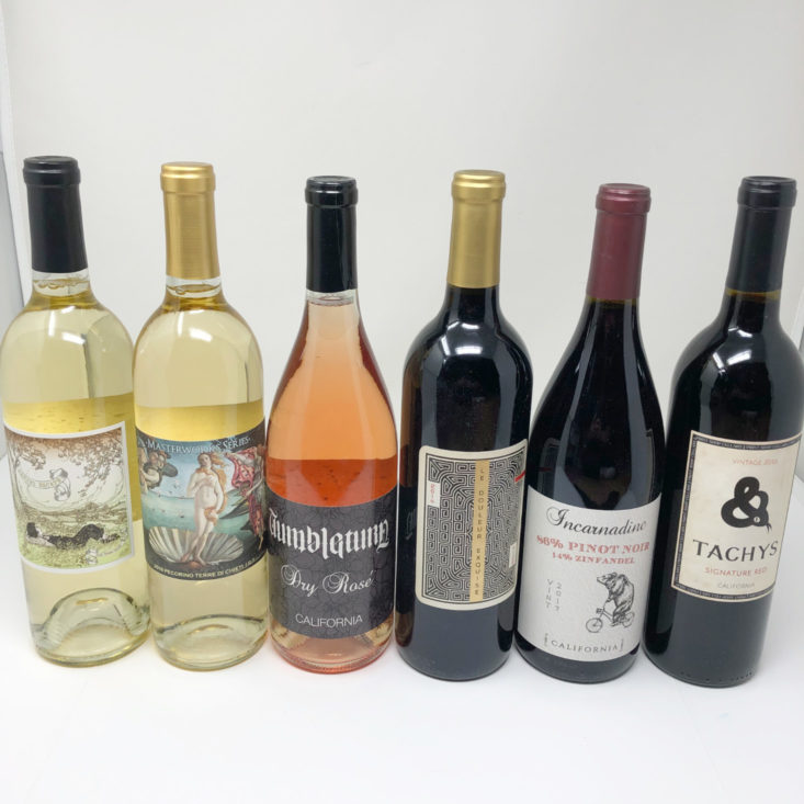 Firstleaf Wine Subscription Review June 2019 - All Bottles Group Shot Front