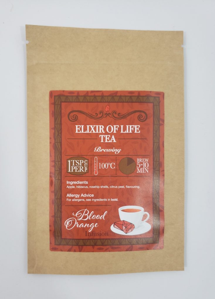 GeekGear Wizardry Review May 2019 – Elixir of Life Tea 1 Top