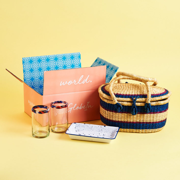 GlobeIn Picnic June 2019 artisan subscription box review all contents